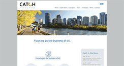 Desktop Screenshot of catchresources.com
